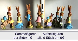 Osterdeko Ostereier Henne Hase ab 1  Bild 2