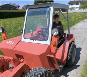 Aebi Terratrac TT77, Traktor 