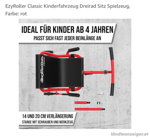 Kinderfahrzeug ab 4 bis 12 Jahre Ezyroller Bild 2