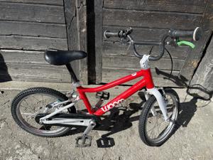 Woom 3 Kinderfahrrad Rot Bild 2