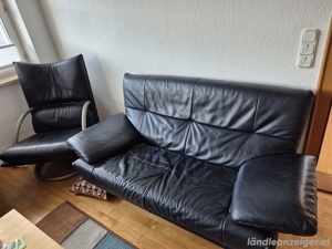 Leder Couch Bild 2