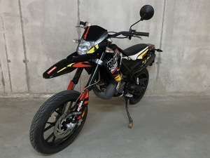 Derbi Racing Senda Supermoto X-treme DRD - 1. Besitz, Bj. 04 2019, nur 6.174 km,  Supermoto Bild 5