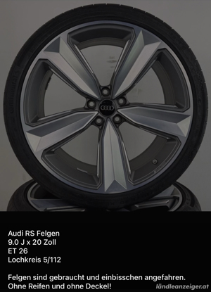 Audi RS felgen  Bild 3