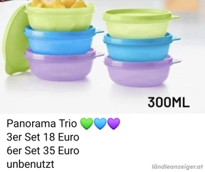 Panorama Trio Tupperware NEU