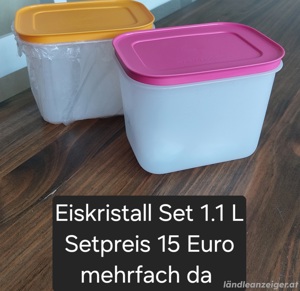 Eiskristall Set Tupperware