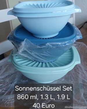 Sonnen Set Tupperware NEU