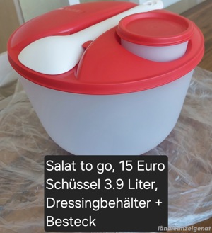 Salat to go Tupperware NEU