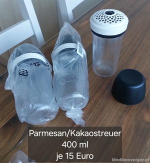 Parmesan Kakaostreuer Tupperware NEU je