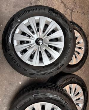 VW Golf 5 6 7 Original 5x112 6J 15 Zoll ET43 Conti 195 65 15 Bild 3