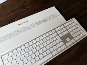 Apple Magic Keyboard weiß - kabellos (A1843) - mit Num-Block Bild 3