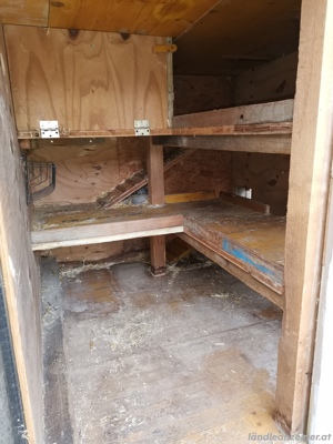Hasen-Stall ca B156 x T156 x H140cm Bild 3