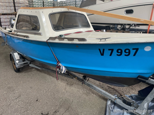 Steiner Gondel 6PS Honda Boot Fischerboot Schiff