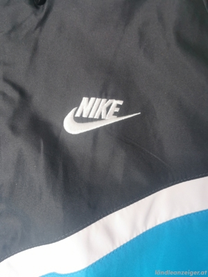 Nike fleece Jogger Jacke blau  Bild 3