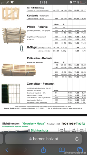 Zaungitter zu verschenken Bild 3