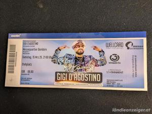 3 Karten für Gigi D'Agostino in Dornbirn (Österreich) am 15.03.25 Bild 1