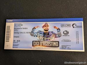 3 Karten für Gigi D'Agostino in Dornbirn (Österreich) am 15.03.25 Bild 2