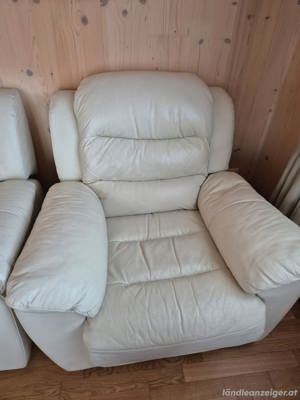 leder Couch  Bild 2