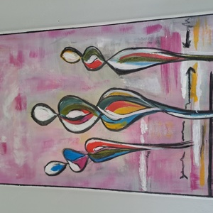 ACRYLBILDER auf LEINWAND aus meiner Hand - Kunst mit Herz