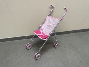 Baby Born Buggy Stroller Kinderwagen zusammenklappbar pink