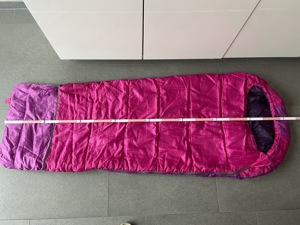 Kinder Schlafsack - Gelert Hibernate 400 DL Junior - verlängerbar 140 - 170cm