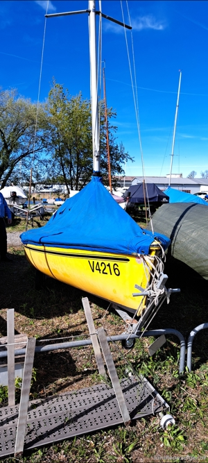 Segelboot mit Bodenseezulassung und Elektromotor  Bild 2