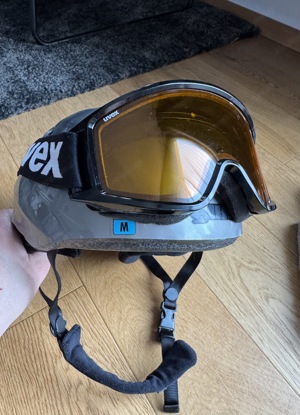 Skihelm Herren Giro inklusive Skibrille Uvex Bild 2