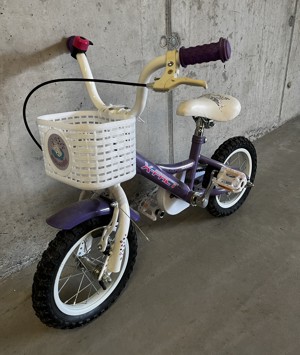 Neuwertiges Kinderfahrrad zu verkaufen - 12" X-FACT - UNICORN Girl Bild 4