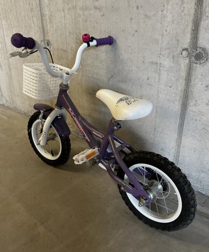 Neuwertiges Kinderfahrrad zu verkaufen - 12" X-FACT - UNICORN Girl Bild 3