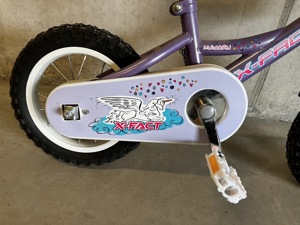 Neuwertiges Kinderfahrrad zu verkaufen - 12" X-FACT - UNICORN Girl Bild 6