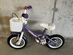 Neuwertiges Kinderfahrrad zu verkaufen - 12" X-FACT - UNICORN Girl Bild 2