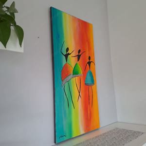 ACRYLBILDER auf LEINWAND aus meiner Hand - Kunst mit Herz Bild 4