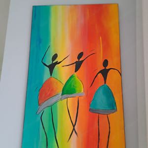 ACRYLBILDER auf LEINWAND aus meiner Hand - Kunst mit Herz Bild 3