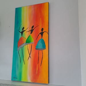 ACRYLBILDER auf LEINWAND aus meiner Hand - Kunst mit Herz Bild 5