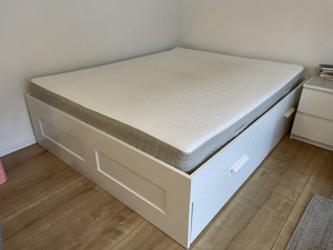 Ikea Brimnes Doppelbett 1,60m Bild 4