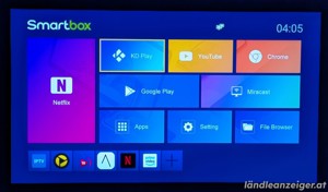 Android TV Box mit Österreich TV, Deutschland TV neu