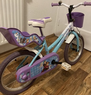 Mädchen Fahrrad   Disney Eiskönigin Snow Queen Bild 3