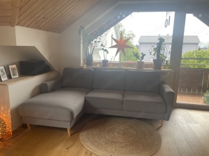 Ecksofa - Zweiersitzer mit Longchair 