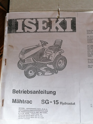 Rasenmäher Traktor 