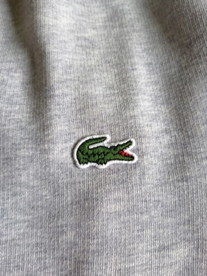 graues Lacoste Sweatshirts (argent chine) Bild 3