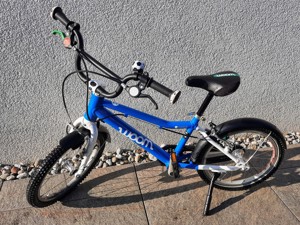 Woom 3 in blau - Kinderfahrrad 16 Zoll