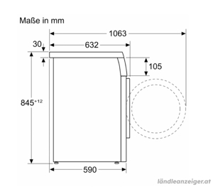 Bosch 8kg - 1400U min  Bild 2