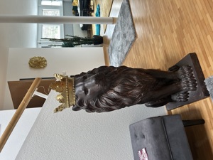 Dekorative Löwenstatue  Bild 1