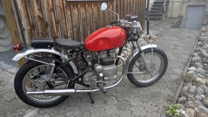 Oldtimer Eigenbau: REG Royal Enfield 500 Bild 3