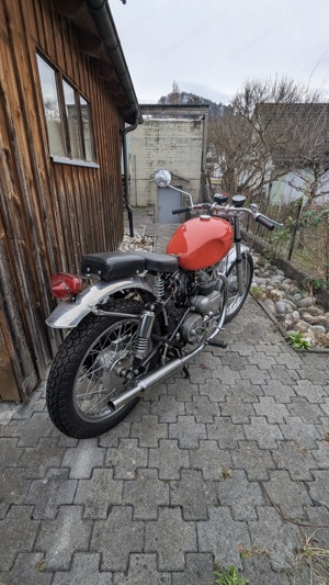 Oldtimer Eigenbau: REG Royal Enfield 500 Bild 2