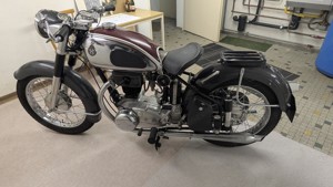 Horex Regina 4, dt. Oldtimerklassiker von 1954 Bild 2