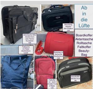 Reisekoffer Koffer Beautybag Aktentasche Boardkoffer