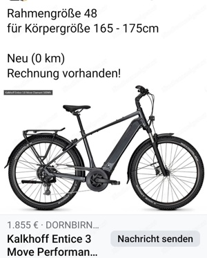 Ebike Neu Kalkhoff