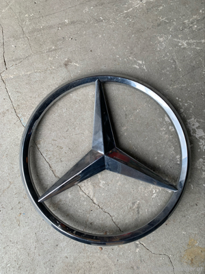 Mercedes Stern Chrom deco -Logo Kühlergrill Bild 1