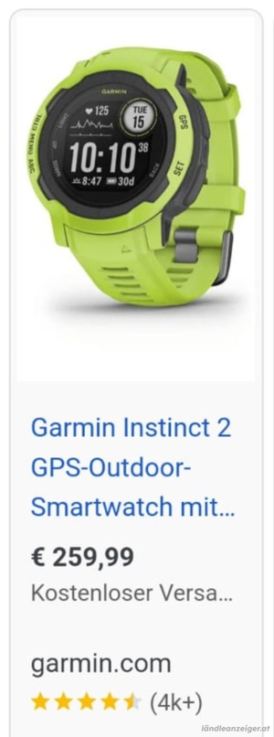 Garmin Instinct 2 GPS-Outdoor Smartwatch