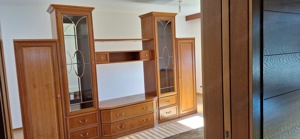 Wohnzimmerschrank Nussholz